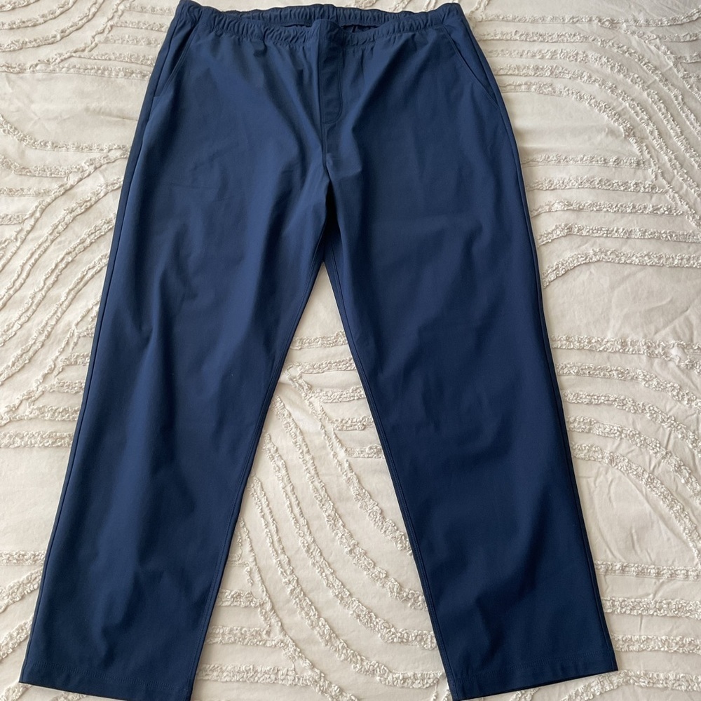 Fabletics Deep Blue Activewear Pants - Picture 4 of 8